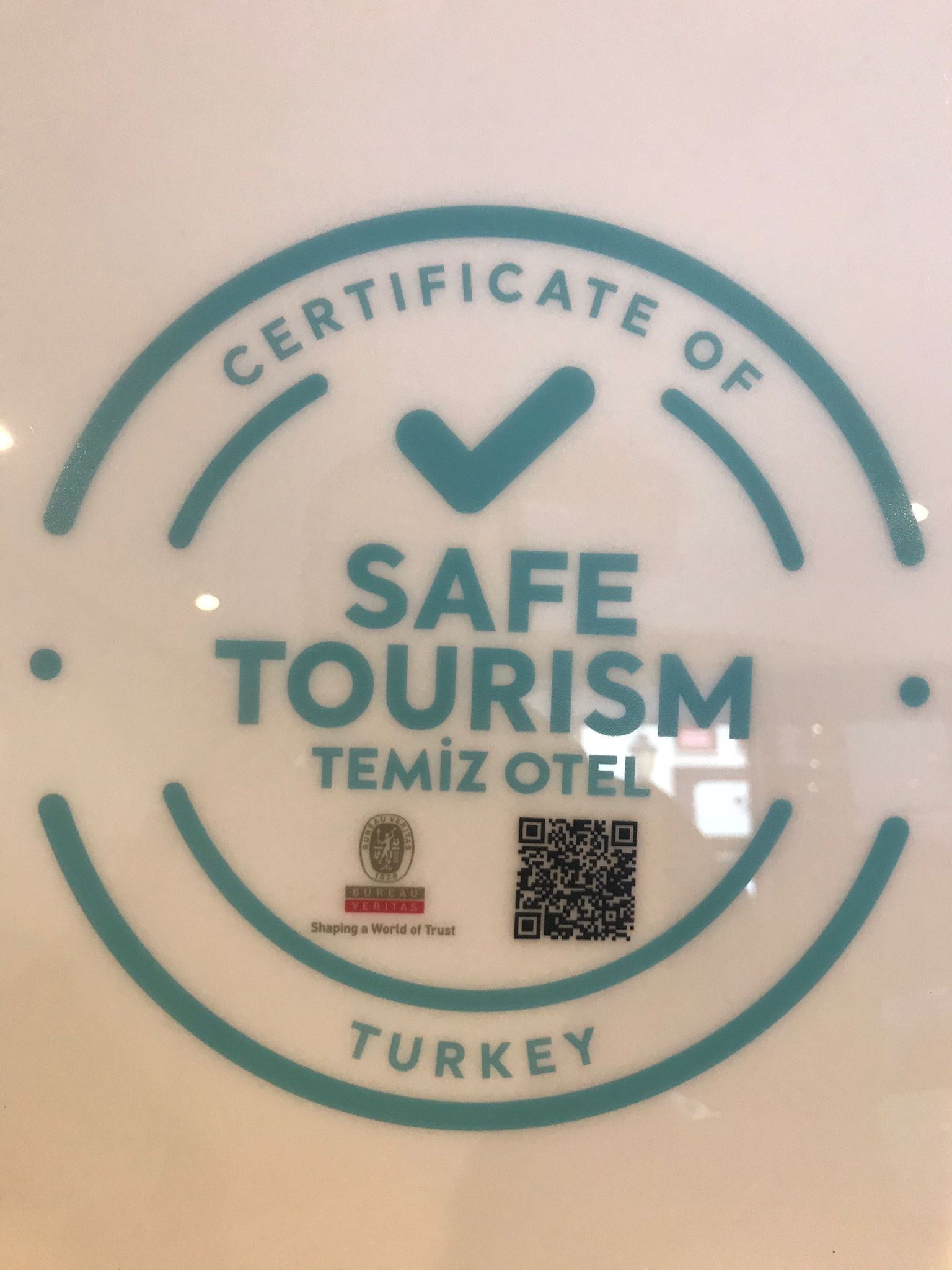 Güvenli Turizm Sertifikası